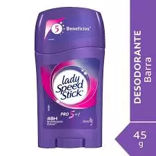 Desodorante Lady Speed Stick ( pro 5 ) 45g.